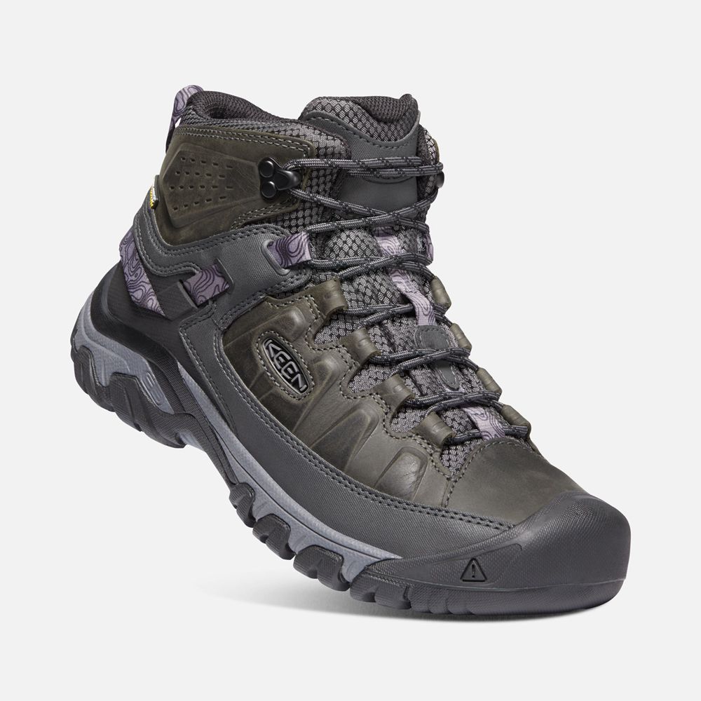 Keen Outdoor Bot Erkek Siyah - Targhee Iii Waterproof Mid - Türkiye WUXL97832